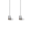 CAVO DI RETE NEDIS CCGP85520WT75 S /FTP Cat cavo 8.1 RJ45 maschio RJ45 maschio 7.50 m  Tondo  LSZH  Bianco 
